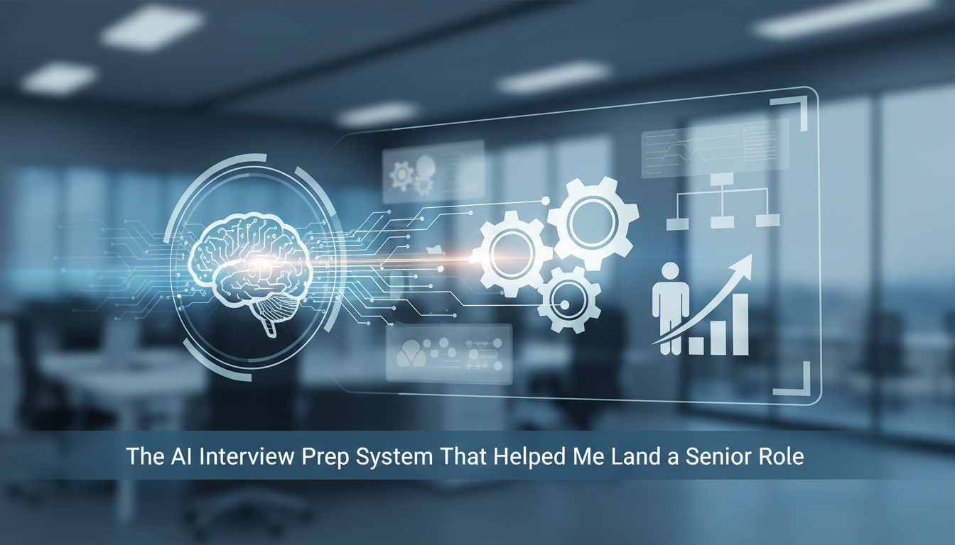 The AI Interview Prep System That Helped Me Land a Senior Role