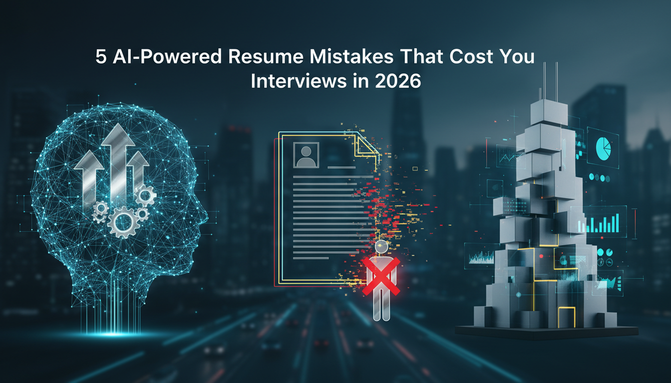 5 AI-Powered Resume Mistakes That Cost You Interviews in 2026