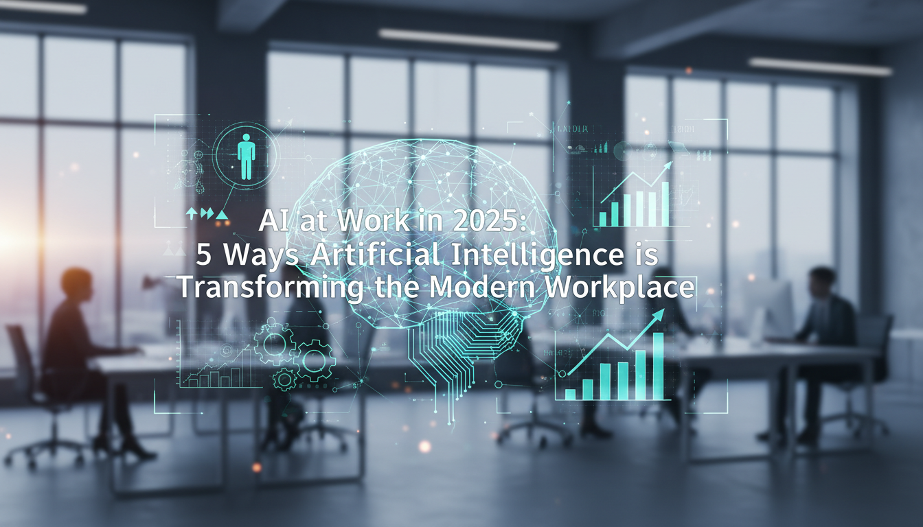 AI at Work in 2025: 5 Ways Artificial Intelligence is Transforming the Modern Workplace