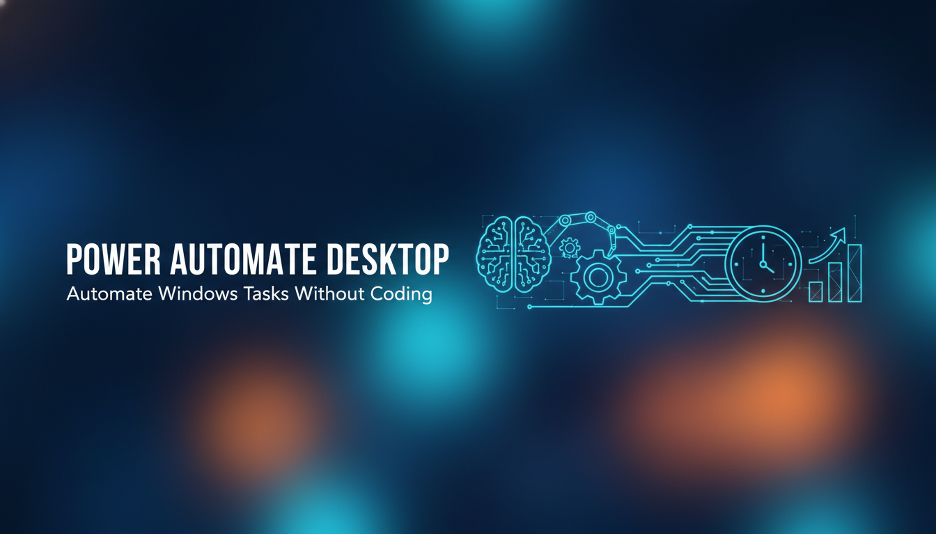 Power Automate Desktop: Automate Windows Tasks Without Coding