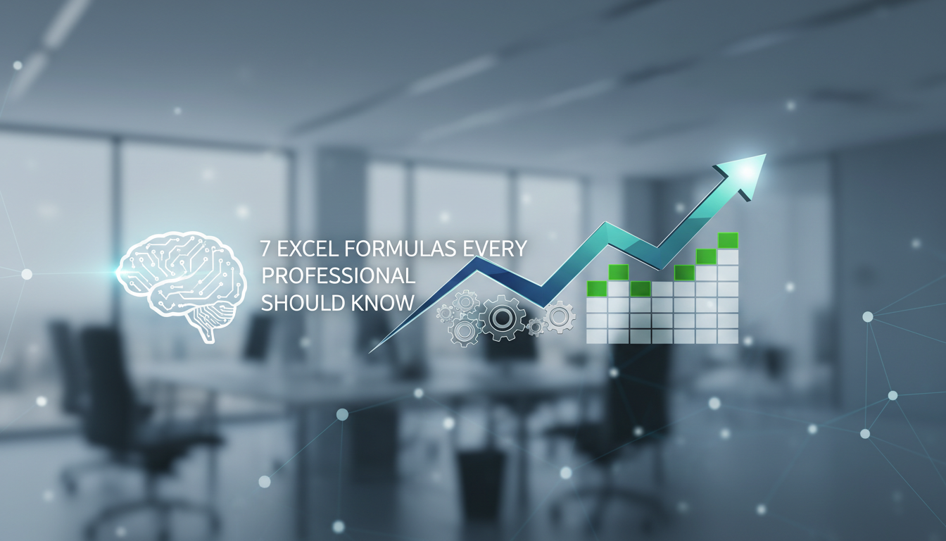 7 Excel Formulas Every Professional Should Know